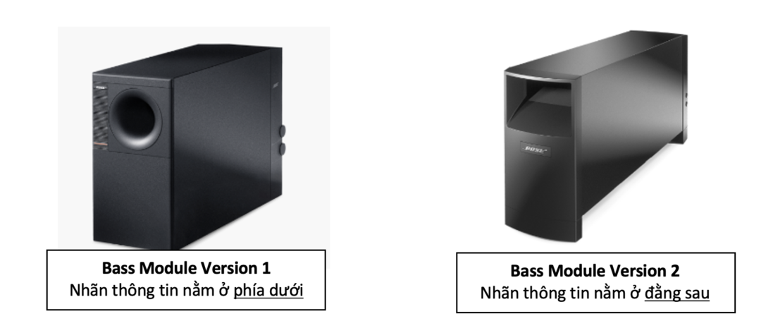 recall - Bose Acoustimass