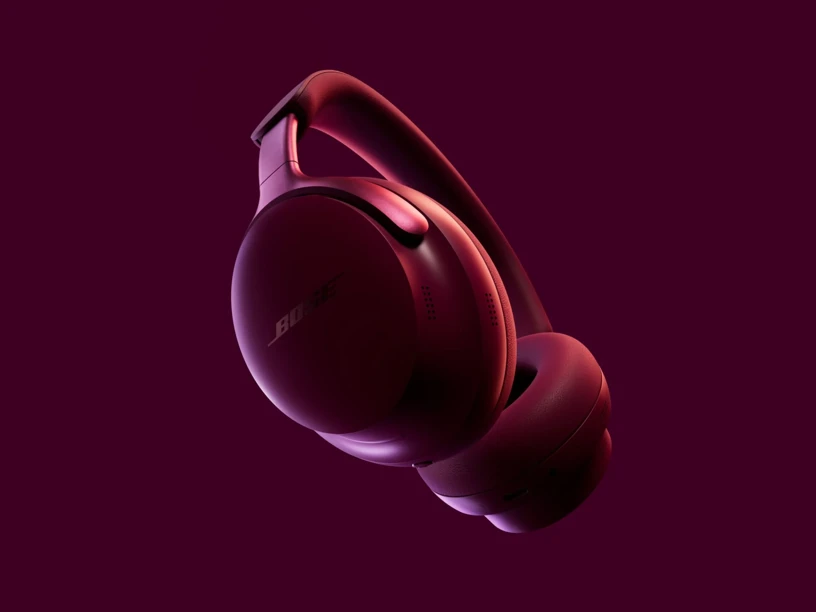 product - Tai nghe chống ồn Bose QuietComfort Ultra Headphones, màu Đỏ Mận / Deep Plum