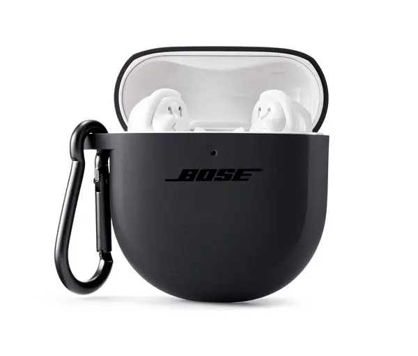 product - Ốp silicone Bose QuietComfort Ultra Earbuds, Đen / Black