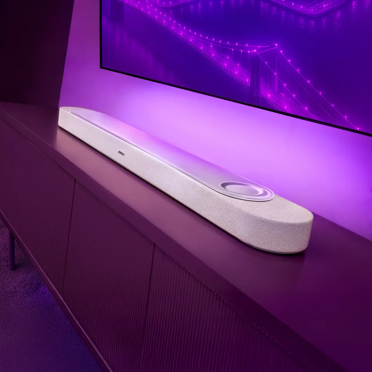 product - Loa Bose Lifestyle Ultra Soundbar, màu Trắng Khói / White Smoke