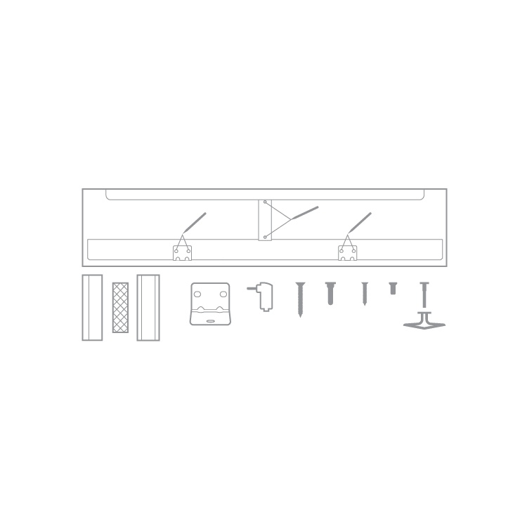 product - Giá treo tường Bose Soundbar Wall Bracket